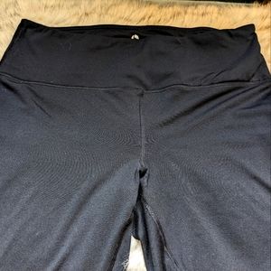 XL Black, high waisted, fleece lined leggings by 90° Reflex